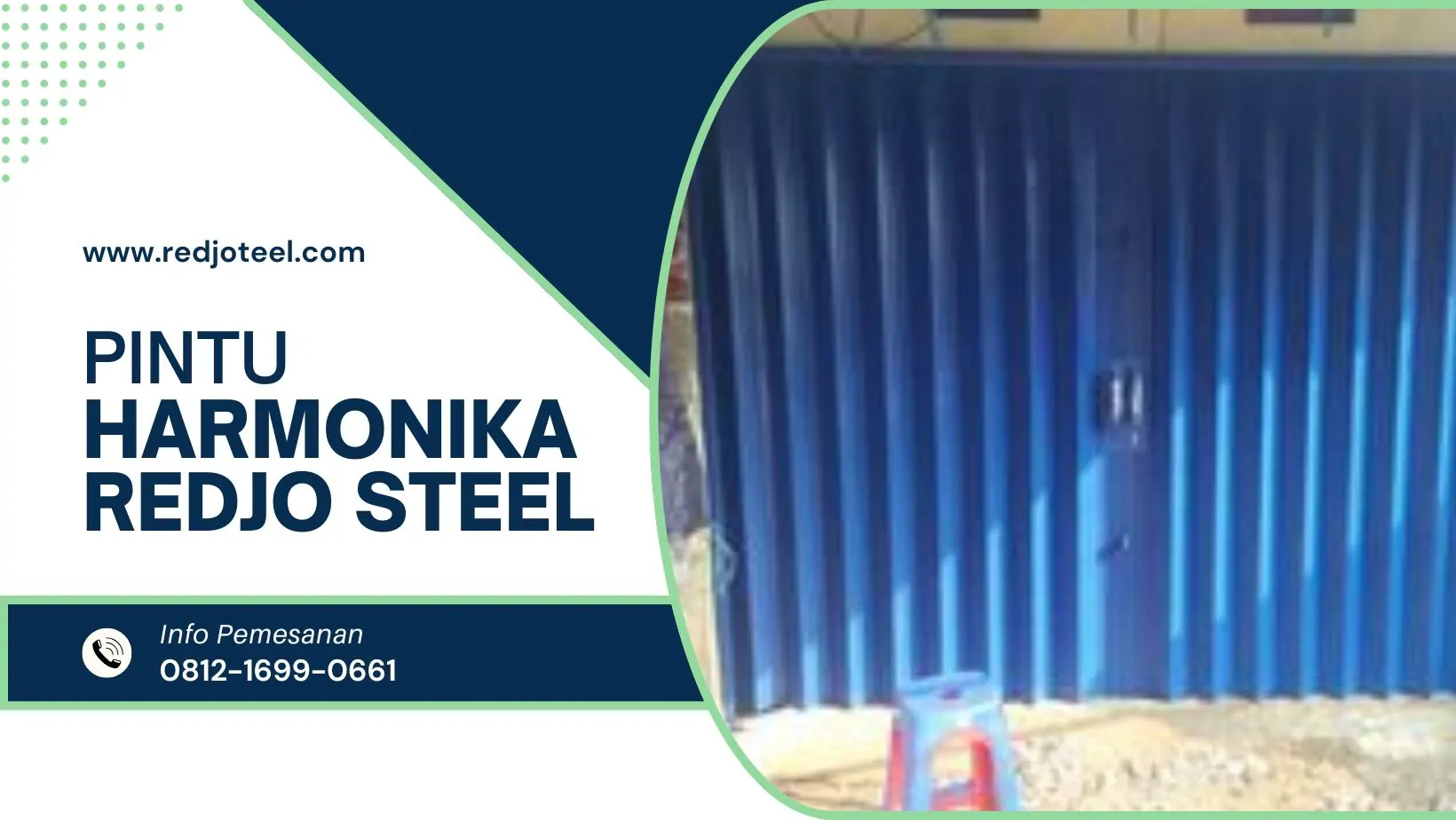 REDJO STEEL 9 Pintu Ruko Harmonika, Inilah Cara Perawatannya!